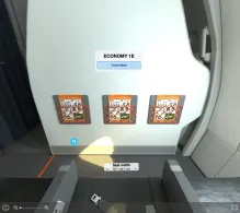 easyJet Europe Airbus A320neo seat maps 360 panorama view