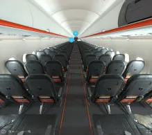 easyJet Europe Airbus A320neo seat maps 360 panorama view