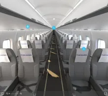 Air Caraibes ATR 72-600 V.2 seat maps 360 panorama view