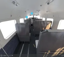 Azul Brazilian Airlines Cessna 208B Grand Caravan seat maps 360 panorama view