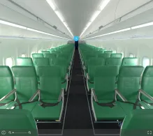 Transavia France Airbus A320neo seat maps 360 panorama view