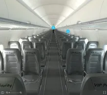 Viva Airbus A320neo seat maps 360 panorama view