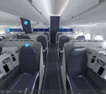 Air Caraibes Atlantique Airbus A350-900 seat maps 360 panorama view