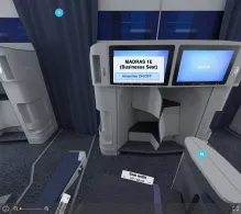 Air Caraibes Atlantique Airbus A350-900 seat maps 360 panorama view