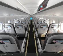 Air New Zealand ATR 72-600 seat maps 360 panorama view