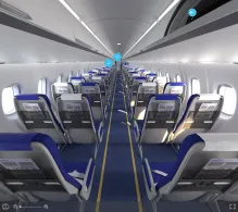 IndiGo ATR 72-600 seat maps 360 panorama view