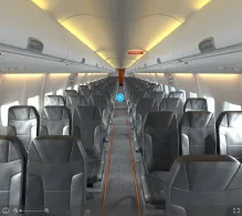 SkyUp MT Boeing 737-700 seat maps 360 panorama view