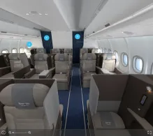 Iberojet Portugal Airbus A330-900neo V.2 seat maps 360 panorama view