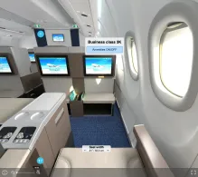 Iberojet Portugal Airbus A330-900neo V.2 seat maps 360 panorama view