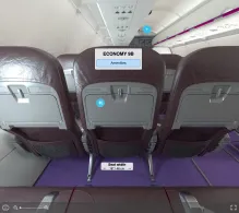 Wizz Air Airbus A320-200 V.2 seat maps 360 panorama view