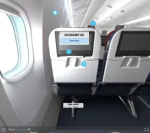 IndiGo Boeing 777-300ER V.1 seat maps 360 panorama view