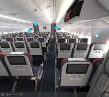 IndiGo Boeing 777-300ER V.1 seat maps 360 panorama view