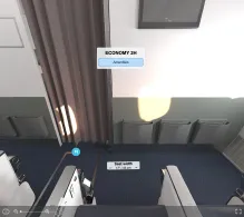 IndiGo Boeing 777-300ER V.1 seat maps 360 panorama view