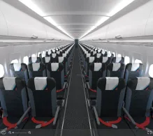 Air Serbia Airbus A320-200 V.1 seat maps 360 panorama view