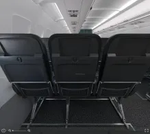 Air Serbia Airbus A320-200 V.1 seat maps 360 panorama view