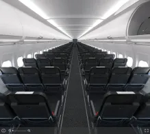 Air Serbia Airbus A320-200 V.1 seat maps 360 panorama view