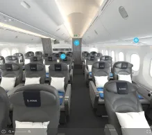 Norse Atlantic Airways Boeing 787-9 V.2 seat maps 360 panorama view