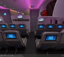 Norse Atlantic Airways Boeing 787-9 V.2 seat maps 360 panorama view