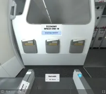 Vueling Airbus A320-200 V.1 seat maps 360 panorama view