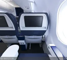 Delta Airbus A321-200 seat maps 360 panorama view