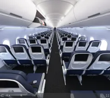Delta Airbus A321-200 seat maps 360 panorama view