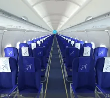 IndiGo Airbus A321neo V.1 seat maps 360 panorama view