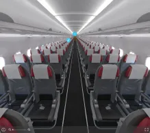 Pegasus Airlines Airbus A320-200 V.1 seat maps 360 panorama view
