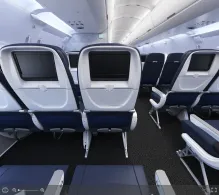 Delta Airbus A321neo seat maps 360 panorama view