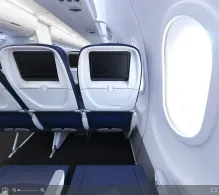 Delta Airbus A321neo seat maps 360 panorama view