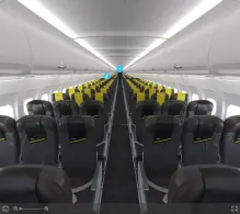 Vueling Airbus A320neo seat maps 360 panorama view