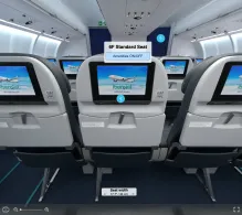 Iberojet Portugal Airbus A330-300 seat maps 360 panorama view