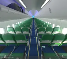 Transavia Boeing 737-800 seat maps 360 panorama view