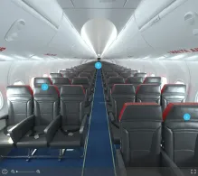 Malta Air Boeing 737-800 seat maps 360 panorama view