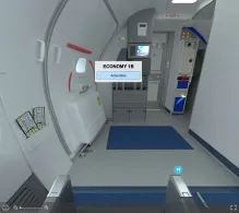 Malta Air Boeing 737-800 seat maps 360 panorama view