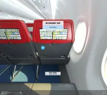 Malta Air Boeing 737-800 seat maps 360 panorama view