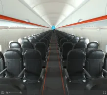easyJet UK Airbus A320neo seat maps 360 panorama view