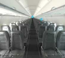 Viva Airbus A321neo V.1 seat maps 360 panorama view