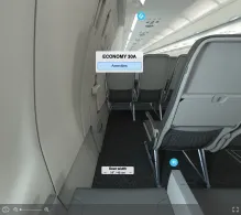 Viva Airbus A321neo V.1 seat maps 360 panorama view