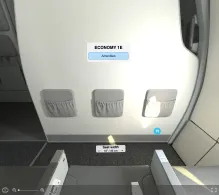 Viva Airbus A321neo V.1 seat maps 360 panorama view