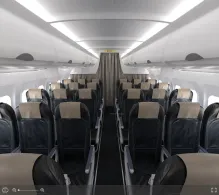 Swiss Airbus A320-200 V.1 seat maps 360 panorama view