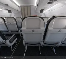 Swiss Airbus A320-200 V.1 seat maps 360 panorama view