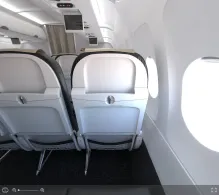Swiss Airbus A320-200 V.1 seat maps 360 panorama view
