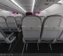 Eurowings Airbus A319-100 V.2 seat maps 360 panorama view