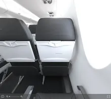 American Airlines Bombardier CRJ900 V.1 seat maps 360 panorama view