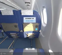 Air Caraibes ATR 72-600 V.1 seat maps 360 panorama view