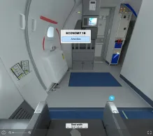 Buzz Boeing 737-800 seat maps 360 panorama view