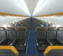 Buzz Boeing 737-800 seat maps 360 panorama view