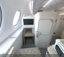 Asiana Airlines Airbus A380-800 seat maps 360 panorama view