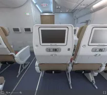 Asiana Airlines Airbus A380-800 seat maps 360 panorama view