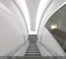 Asiana Airlines Airbus A380-800 seat maps 360 panorama view